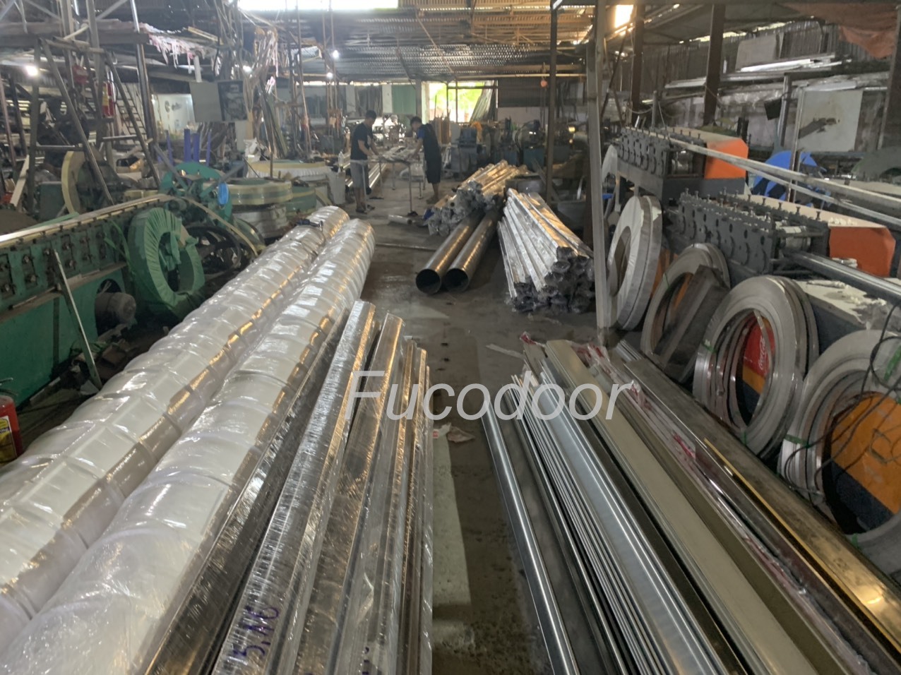 Cửa cuốn Siêu Trường INOX: ST100 (TAIWAN) và ST85(KOREA)
