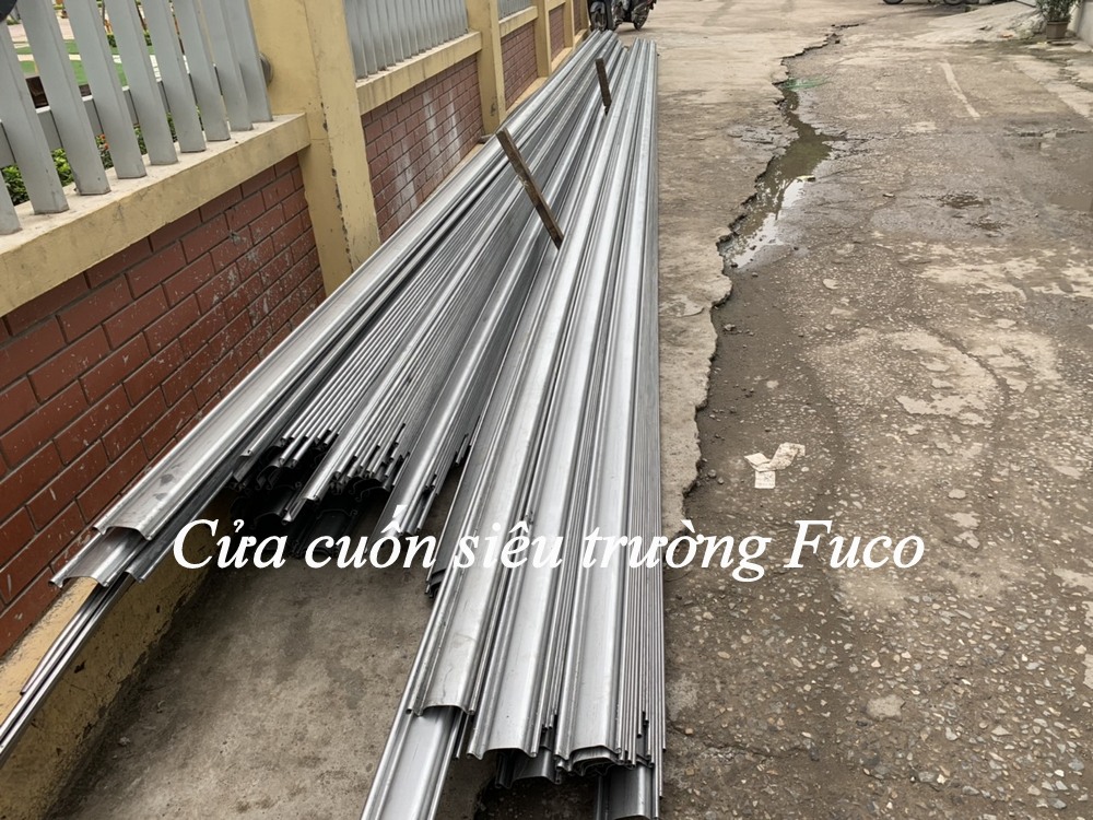 Cửa cuốn siêu trường sơn tĩnh điện, Cửa cuốn siêu trường inox, cửa cuốn siêu trường tại Hà Tĩnh