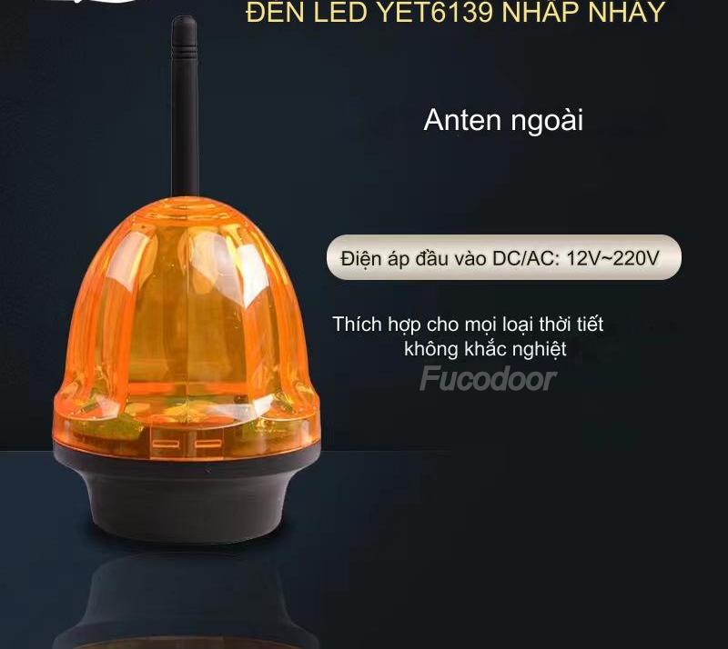 Còi báo, đèn báo cửa cuốn