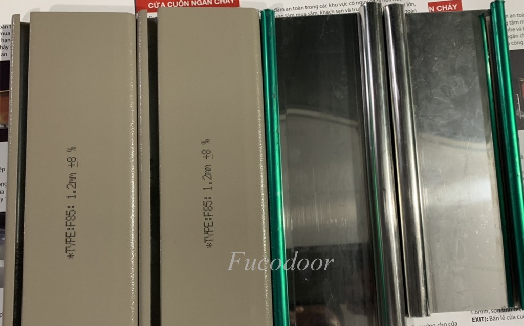 Cửa cuốn nhà công nghiệp, Cửa cuốn thép và INOX