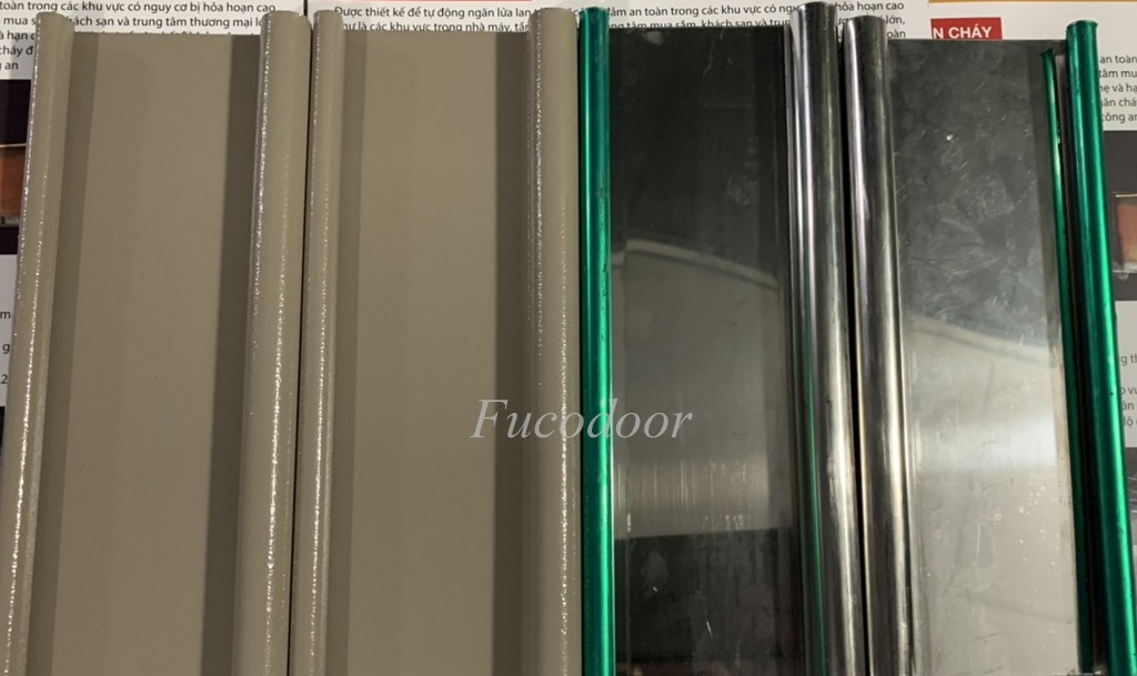 Cửa cuốn nhà công nghiệp, Cửa cuốn thép và INOX