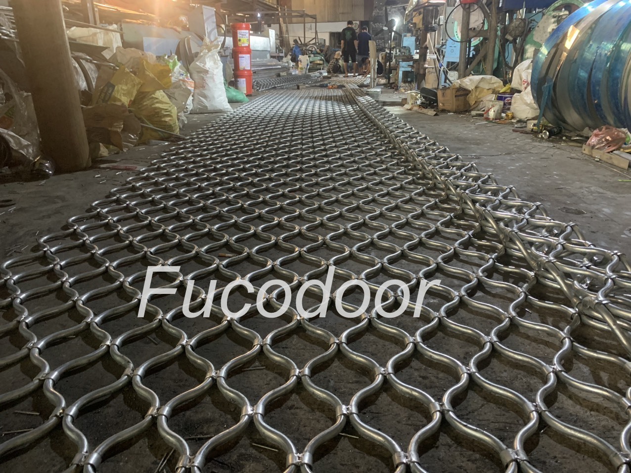 Cửa cuốn Mắt lưới inox Fuco, Cửa cuốn Mắt lưới inox Fucodoor, Cửa cuốn Mắt lưới Fucodoor