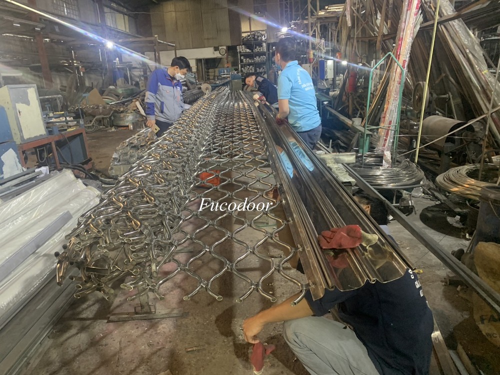 Cửa cuốn Mắt lưới inox Fuco, Cửa cuốn Mắt lưới inox Fucodoor, Cửa cuốn Mắt lưới Fucodoor tại Quảng Ninh