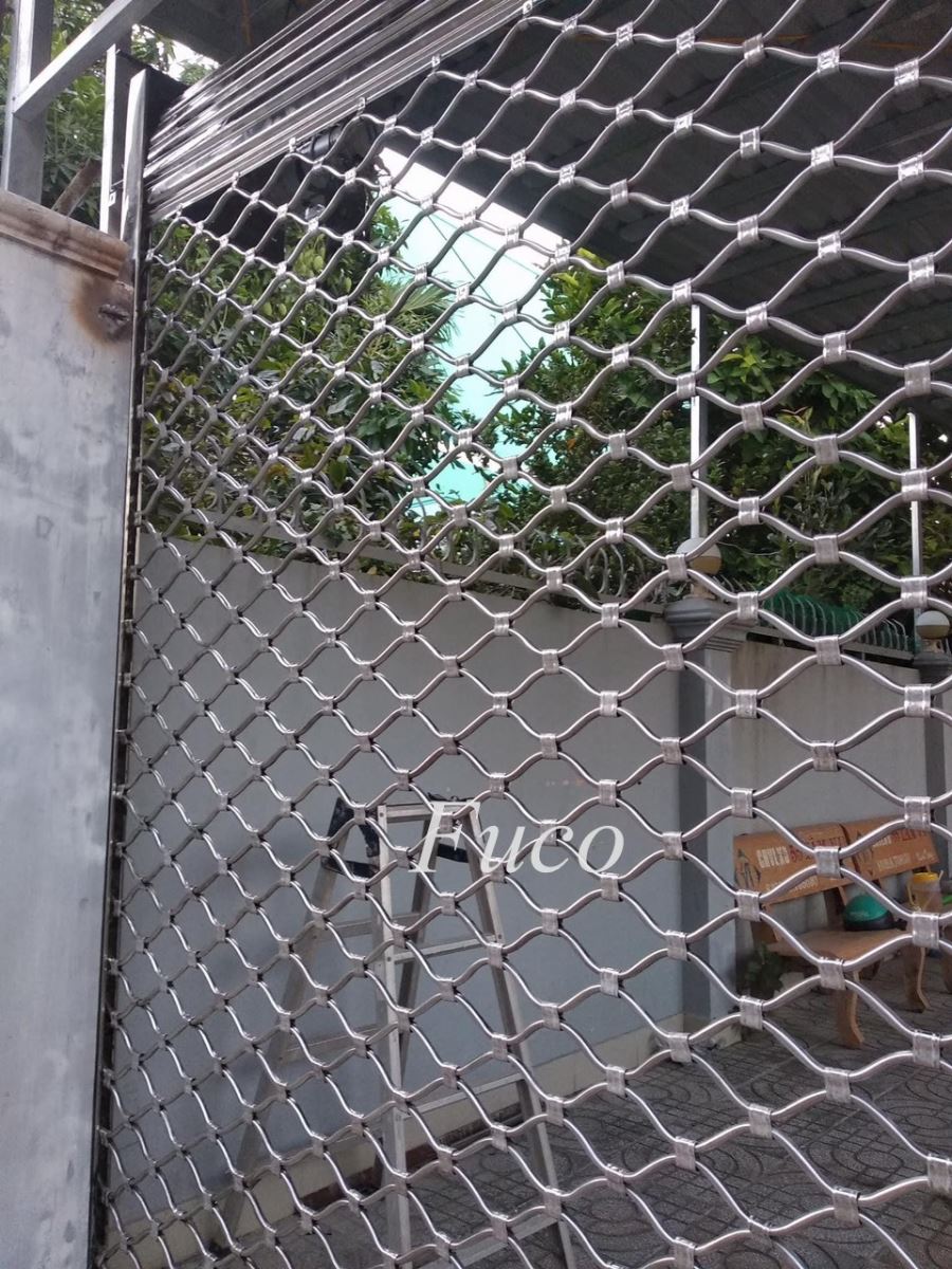 Cửa cuốn Mắt lưới inox Fuco, Cửa cuốn Mắt lưới inox Fucodoor, Cửa cuốn Mắt lưới Fucodoor tại Quảng Ninh
