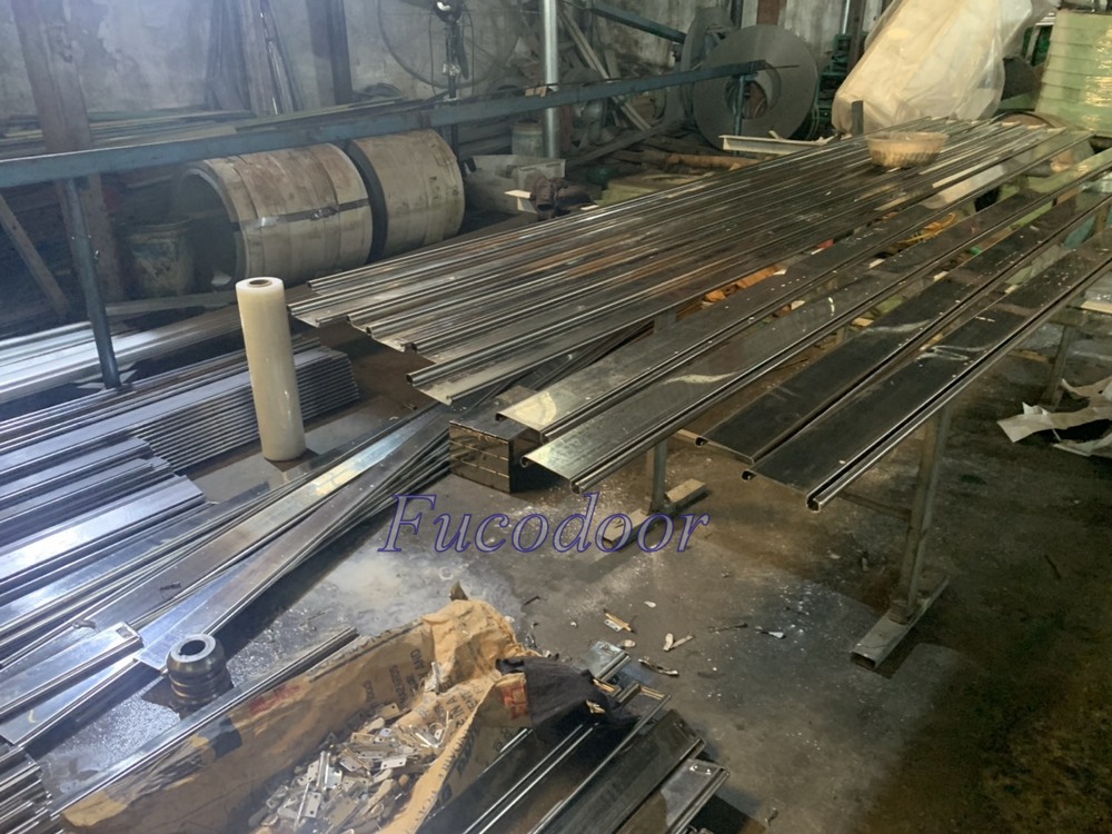 Cửa cuốn siêu trường, cửa cuốn nhà xưởng INOX tại Hải Dương