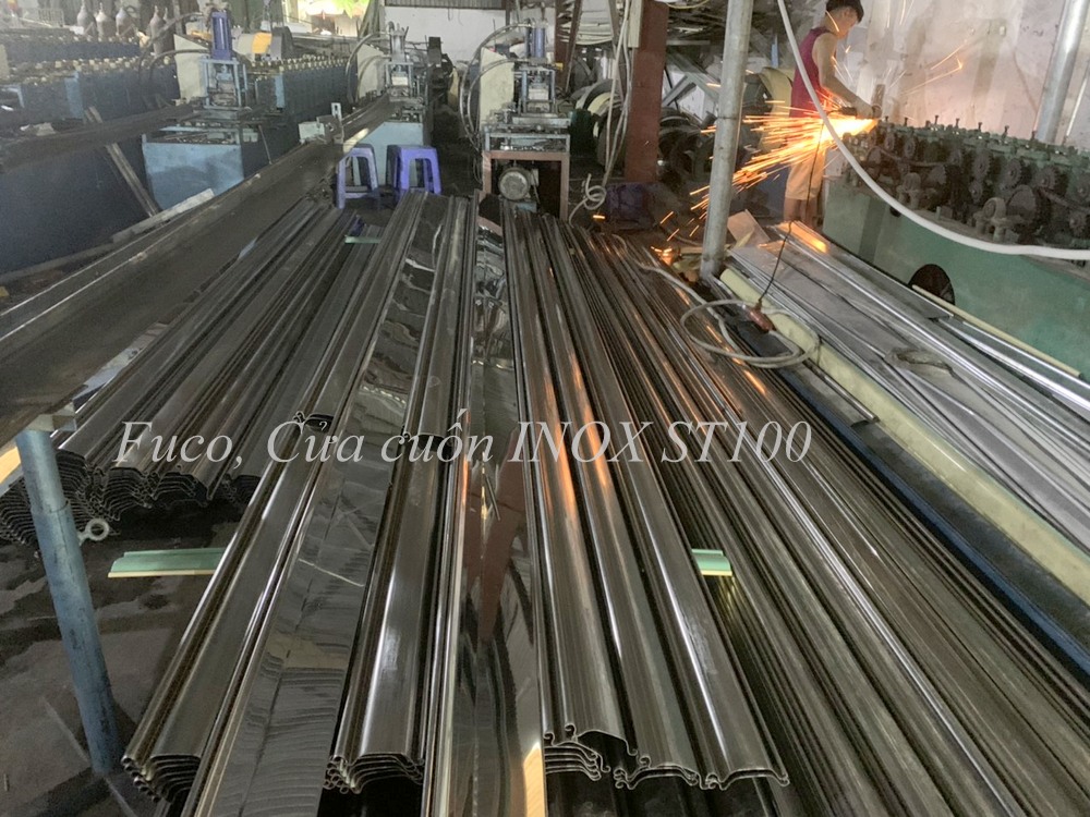 cửa cuốn inox, cửa cuốn đài loan, cửa cuốn inox 304, cửa cuốn inox Fuco tại Quảng Nam, Đà Nẵng