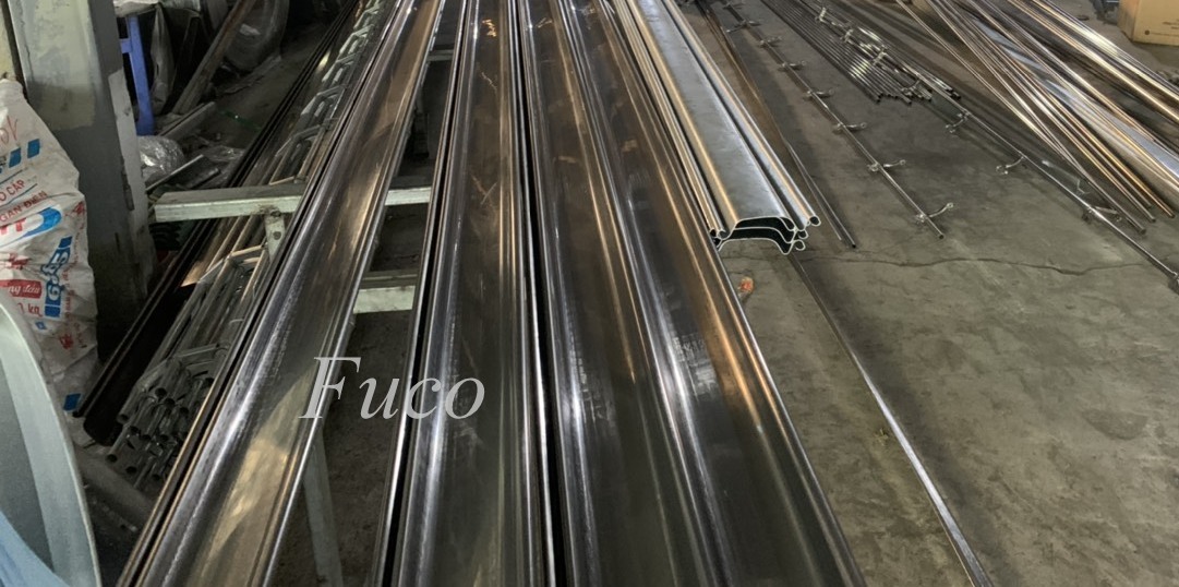 Báo giá cửa cuốn nhà xưởng, Cửa cuốn siêu trường 1,2ly,  Siêu Trường INOX tại Quảng Ninh