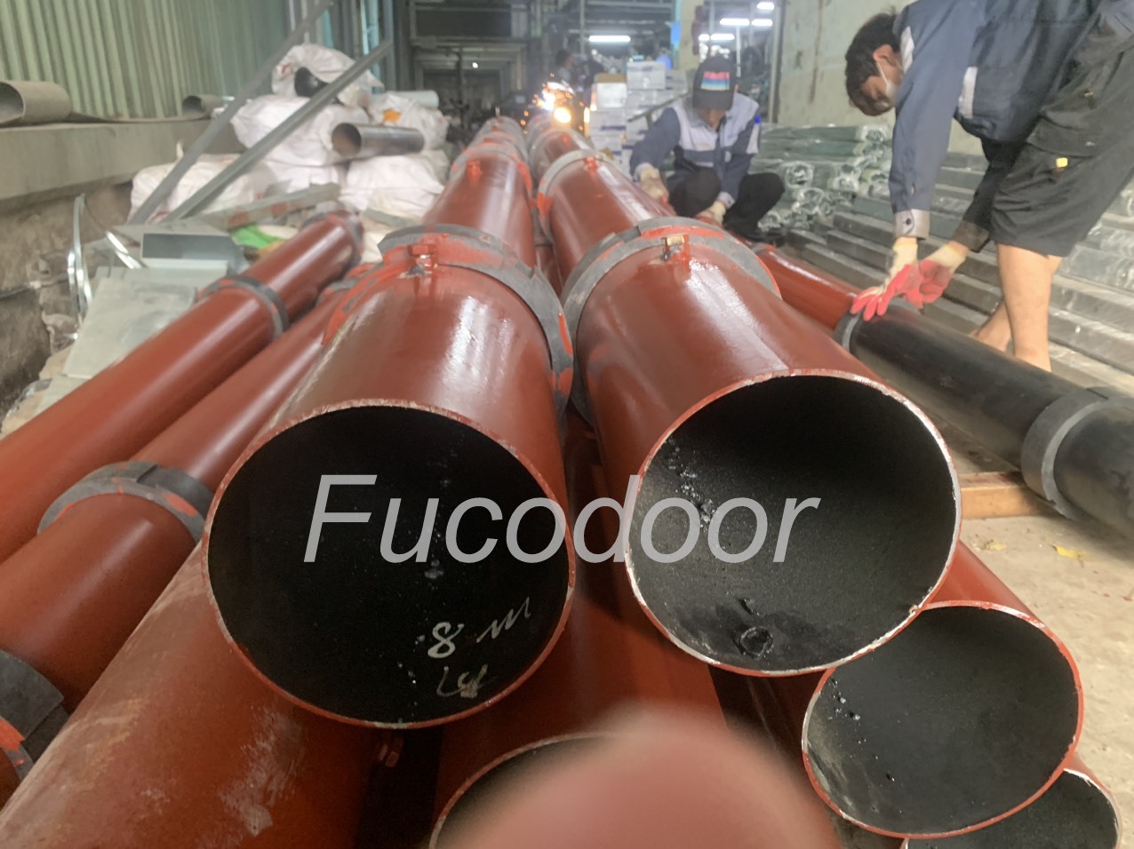 Cửa cuốn siêu trường sơn tĩnh điện, Cửa cuốn siêu trường inox, cửa cuốn siêu trường