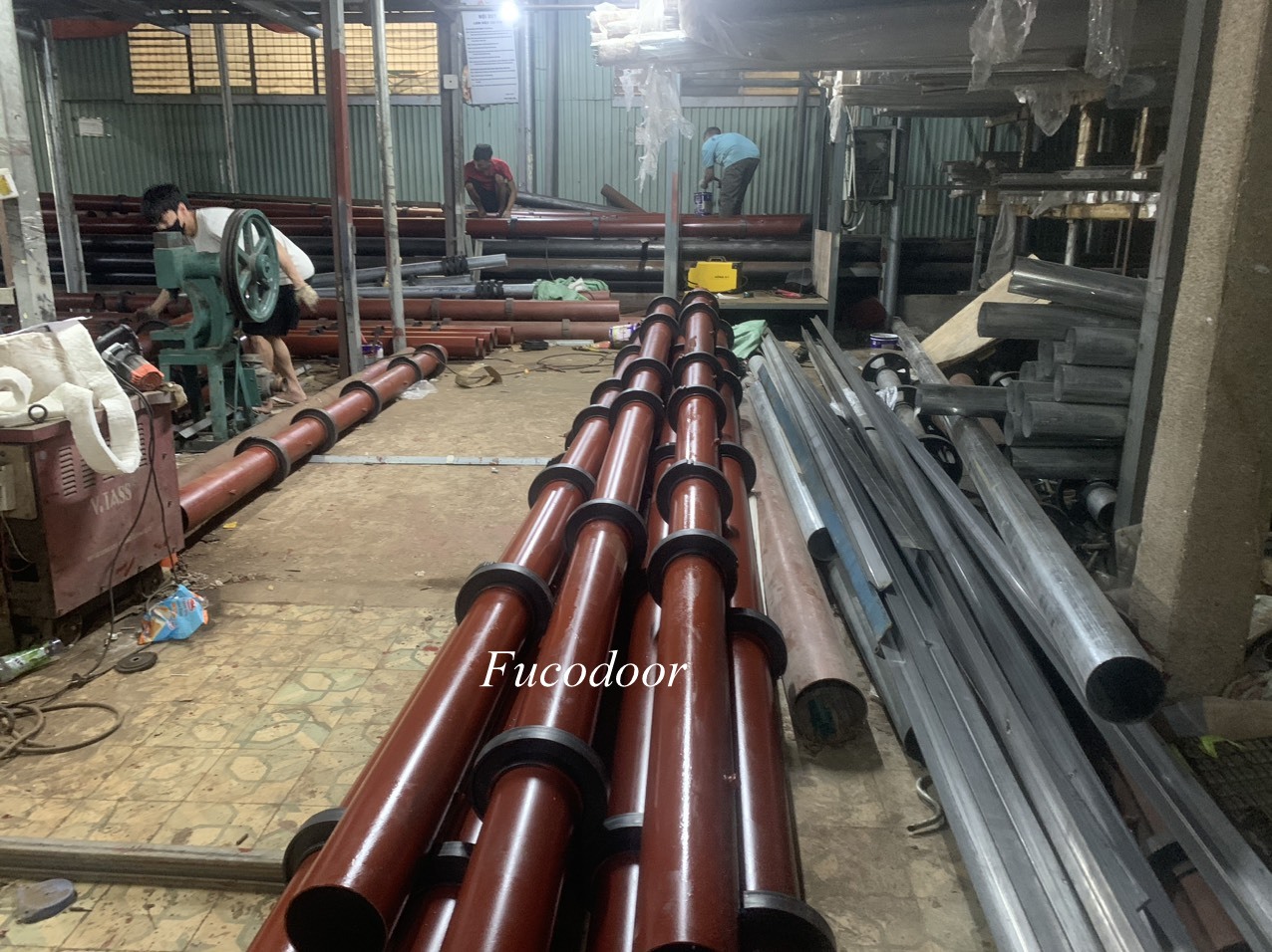 Cửa cuốn siêu trường nhà xưởng tại Hà Nam