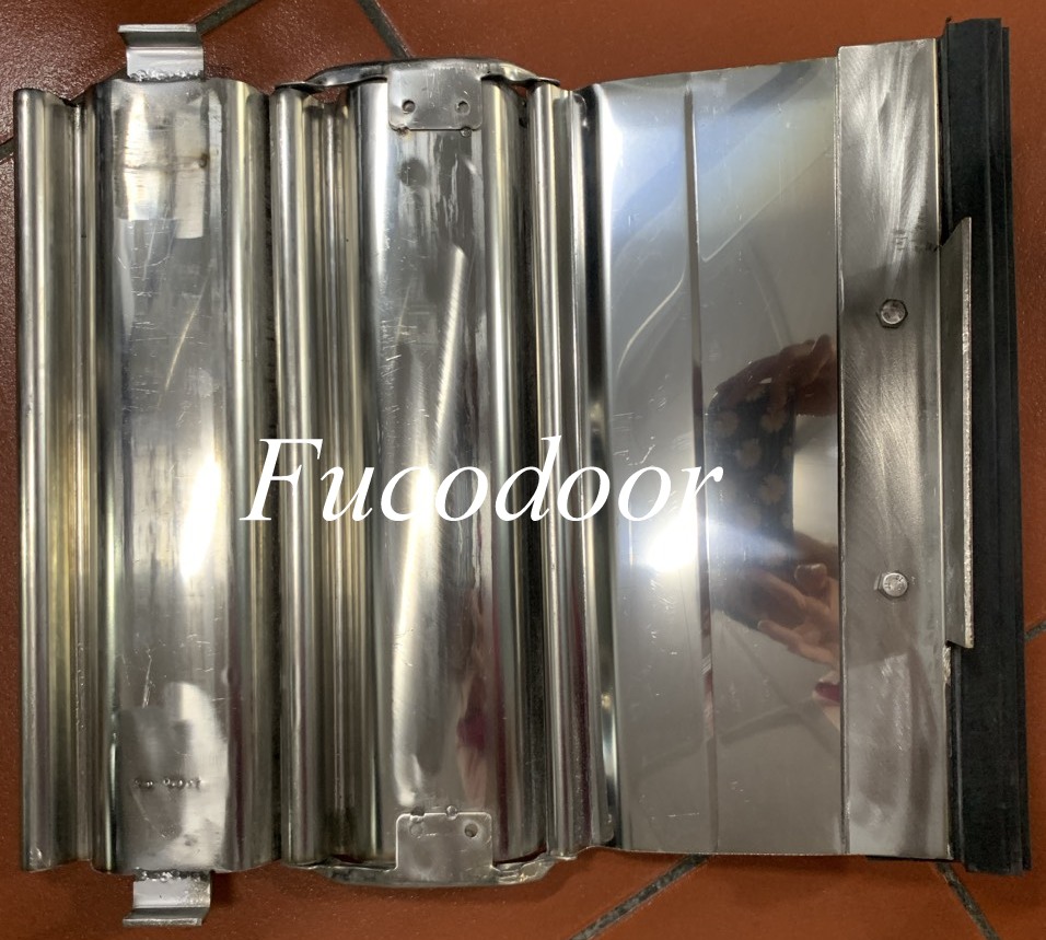 Cửa cuốn siêu trường INOX độ dầy 1.5mm và 1.6ly