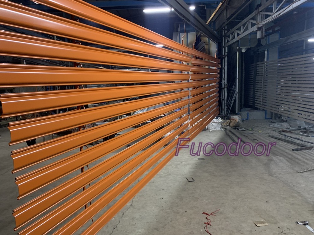 Cửa cuốn siêu trường inox, cửa cuốn siêu trường tại Thái Bình