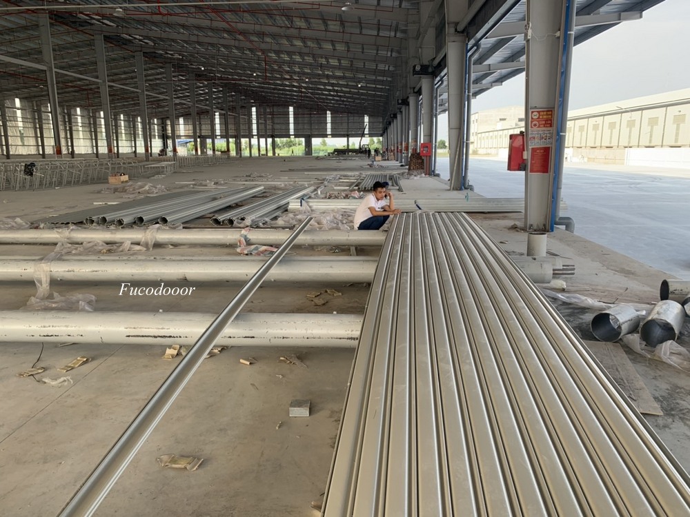 Cửa cuốn Nhà Xưởng, Báo giá cửa cuốn nhà xưởng, Cửa cuốn siêu trường tại Quảng Ninh