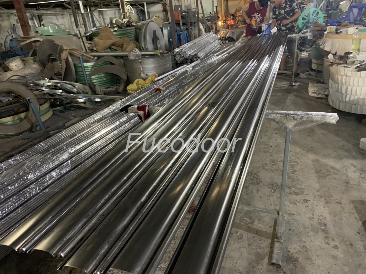 Cửa cuốn siêu trường inox, cửa cuốn siêu trường tại Phú Thọ