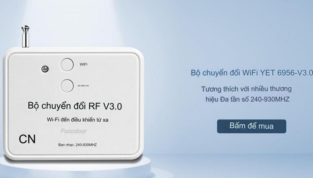 Các loại điều khiển qua điện thoại cửa cuốn