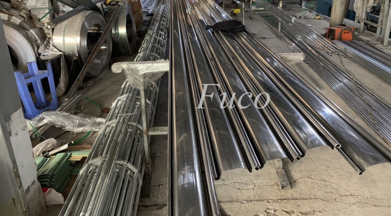 cửa cuốn siêu trường INOX 304, Cửa cuốn Nhà Xưởng INOX tại Nam ĐỊnh