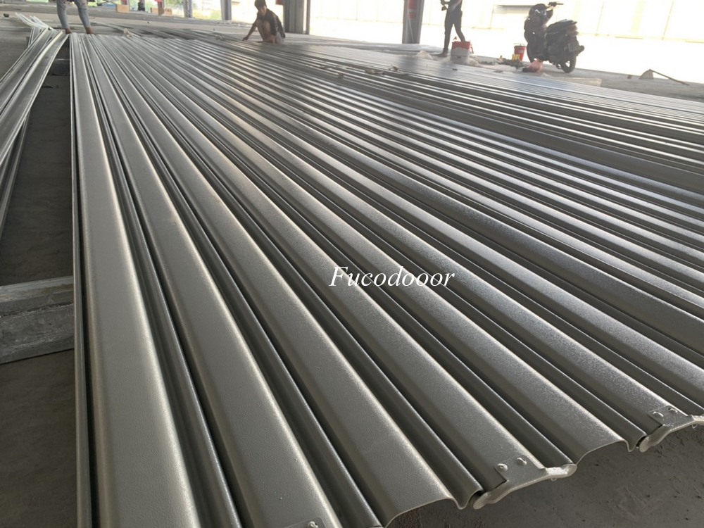 Cửa cuốn siêu trường sơn tĩnh điện, Cửa cuốn siêu trường inox, cửa cuốn siêu trường