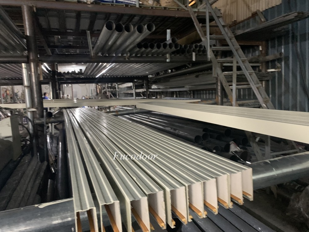 Cửa cuốn siêu trường sơn tĩnh điện, Cửa cuốn siêu trường inox, cửa cuốn siêu trường