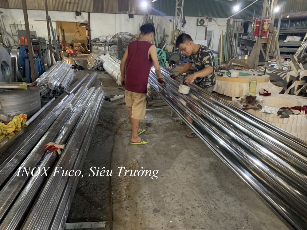 Cửa cuốn siêu trường inox, cửa cuốn siêu trường inox tại Ninh Bình