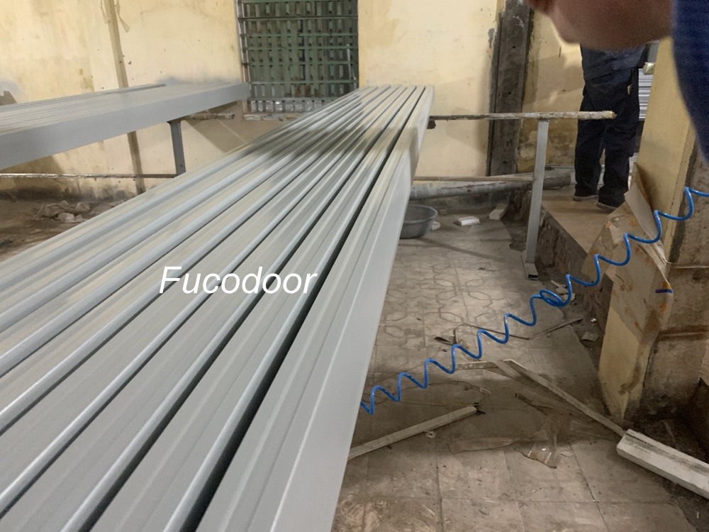 cửa cuốn nhà xưởng, Cửa cuốn siêu trường thép mạ màu, Cửa cuốn siêu trường sơn tĩnh điện, Cửa cuốn siêu 