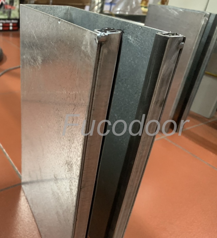 Cửa cuốn siêu trường sơn tĩnh điện dầy 1.8ly, ray có zoong 200mm, fuco