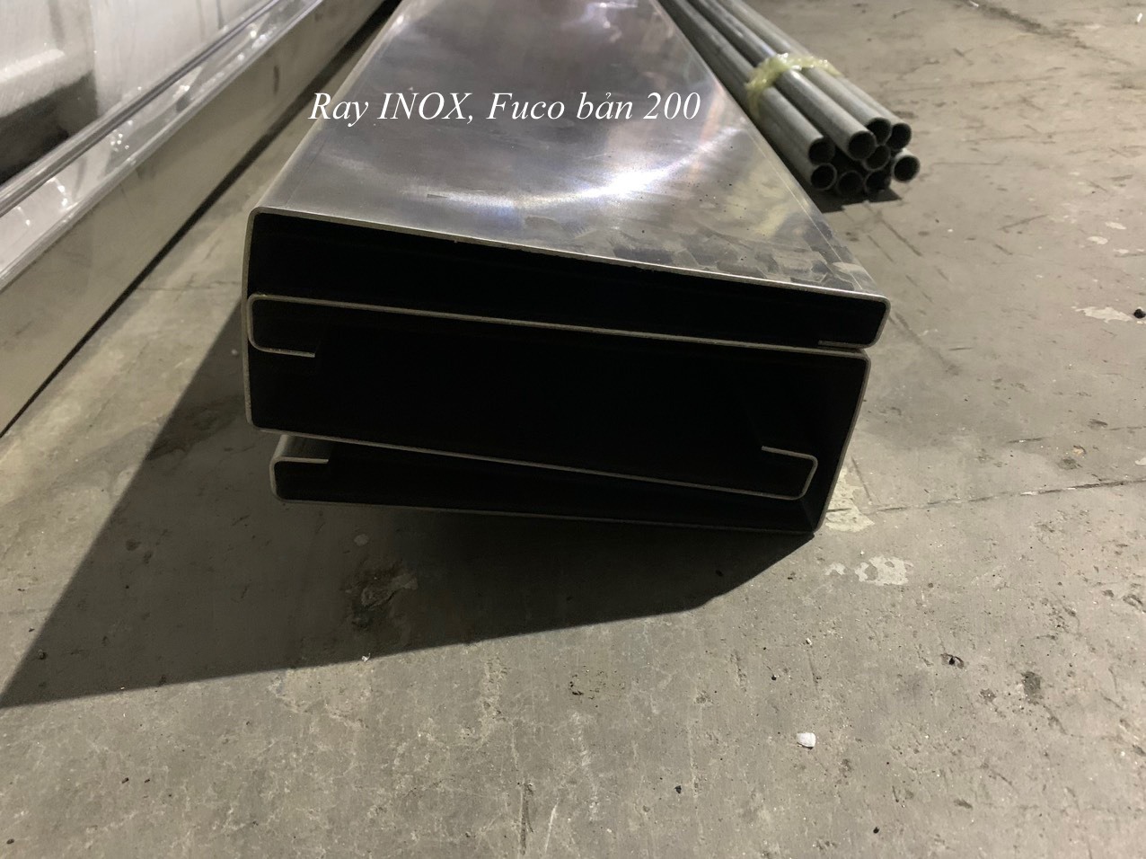 Cửa cuốn siêu trường INOX độ dầy 1.4ly