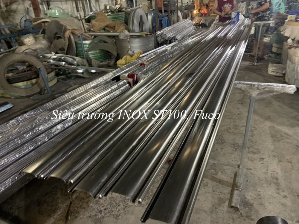 Cửa cuốn siêu trường INOX độ dầy 1.4ly