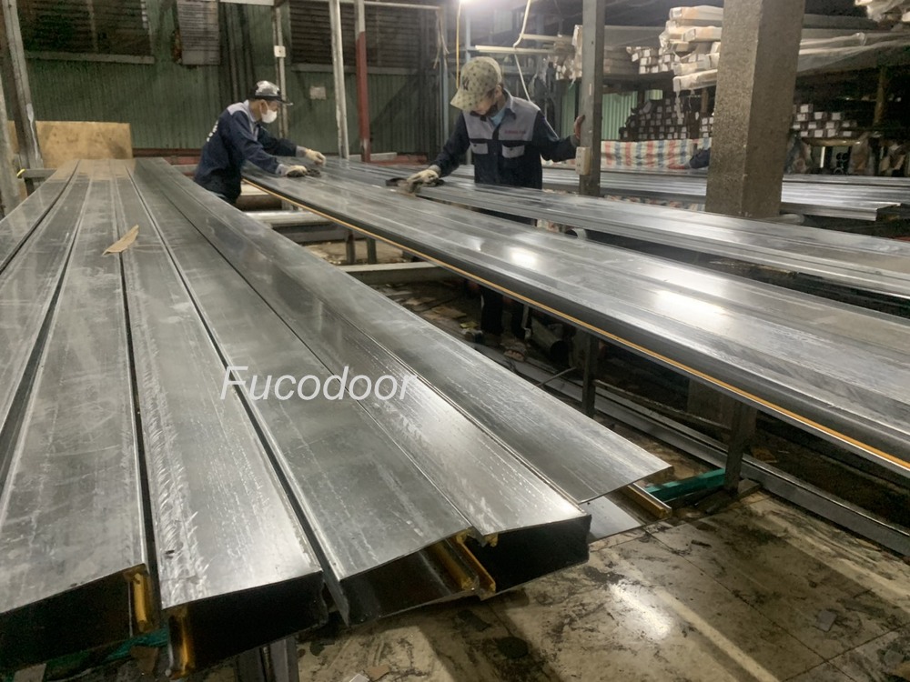 Cửa cuốn nhà xưởng, cửa cuốn siêu trường, Báo giá cửa cuốn nhà xưởng, Cửa cuốn siêu trường 1,2ly, Cửa cuốn Siêu Trường  tại Nghệ An