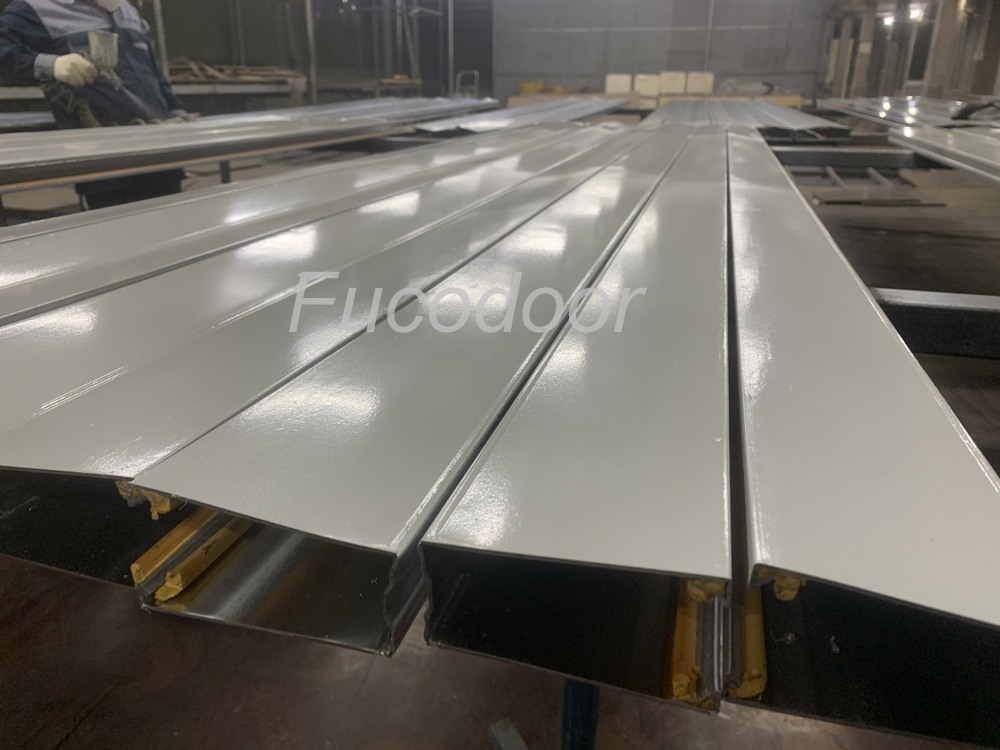 Cửa cuốn thép, Cửa cuốn siêu trường rộng 12 m, Cửa cuốn siêu trường tại Hải Phòng