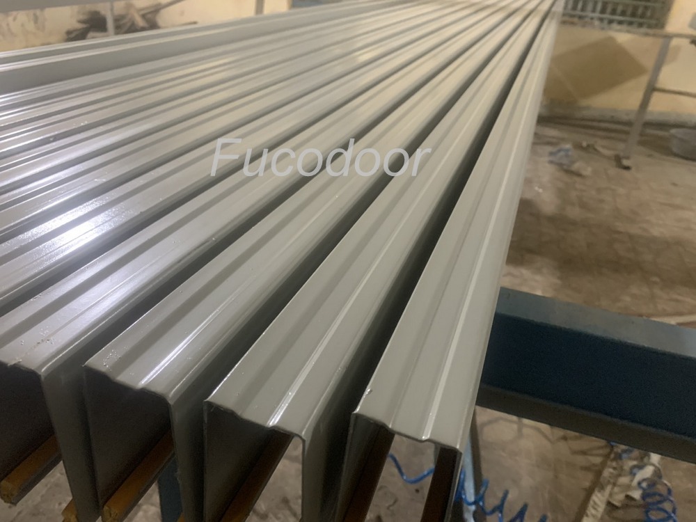 Ray cửa cuốn siêu trường, Cửa cuốn siêu trường sơn tĩnh điện dầy 1.6ly