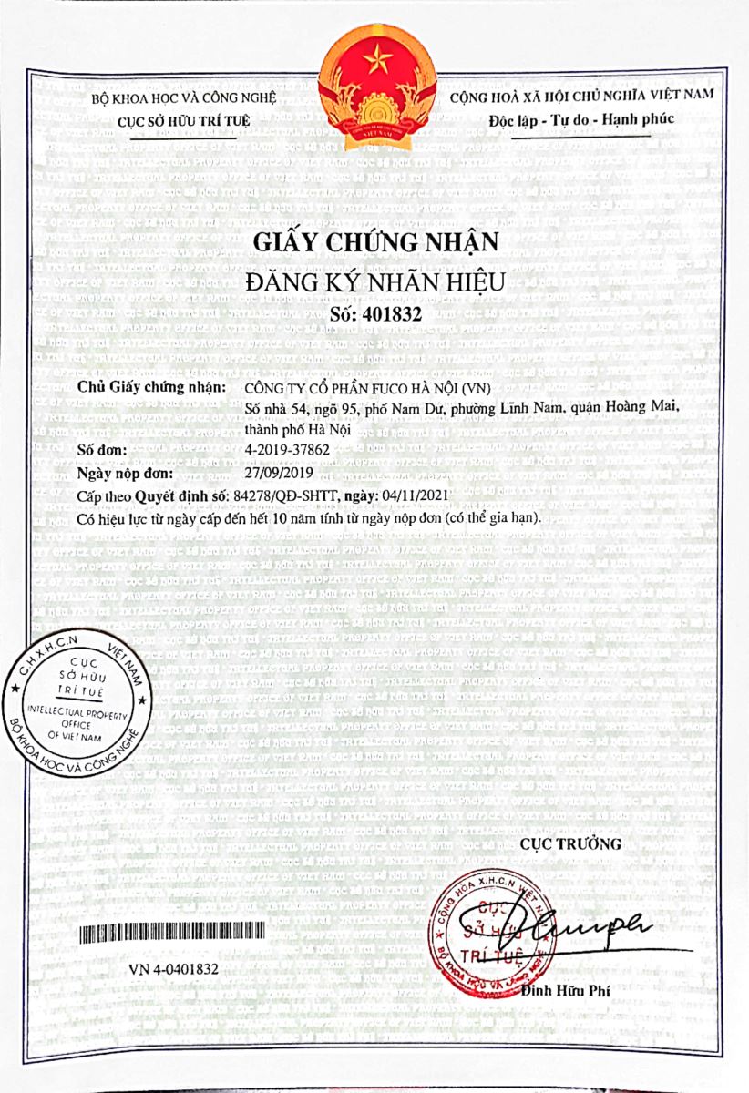 fuco nhãn hiệu