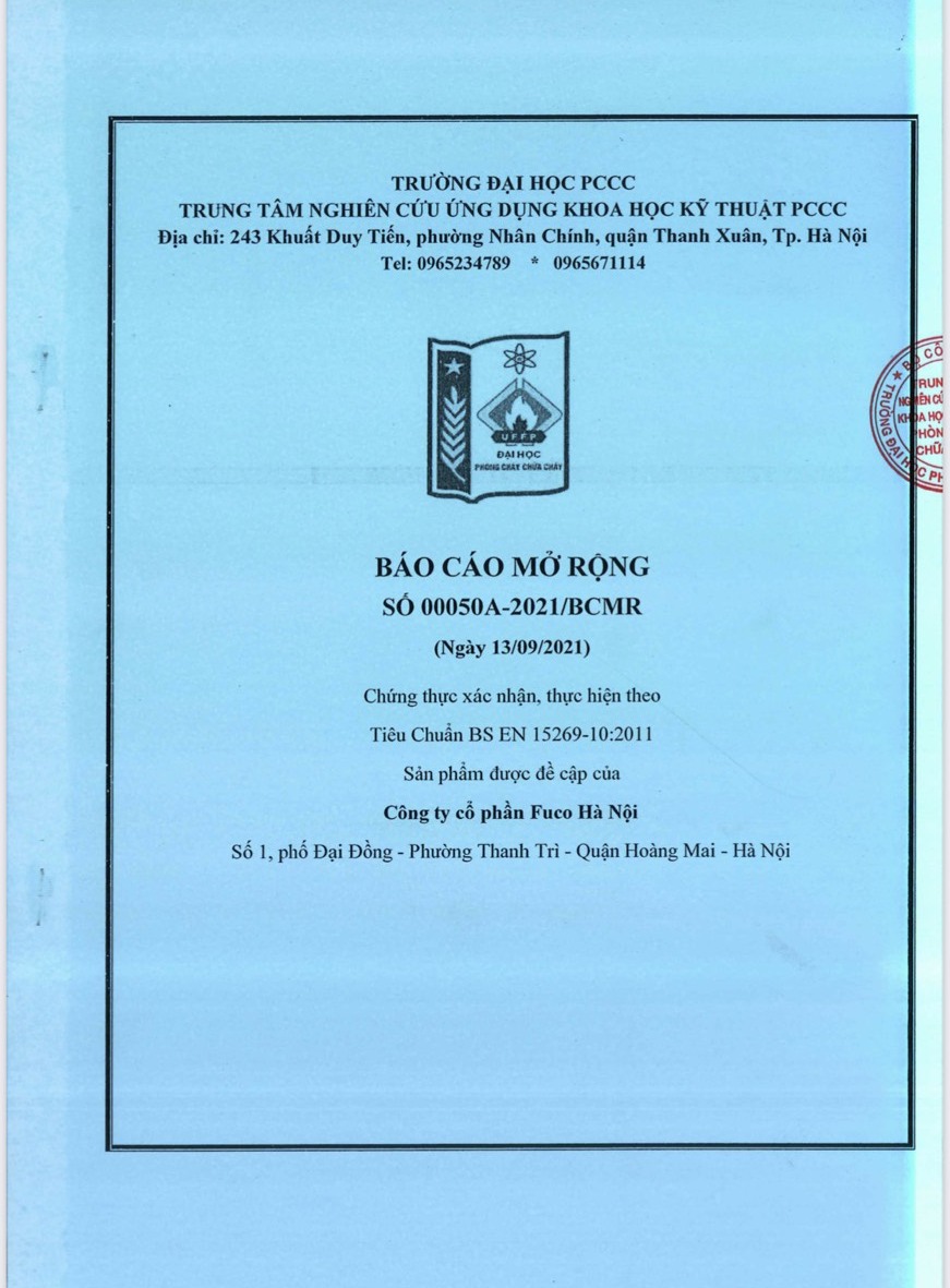 Cửa cuốn chống cháy