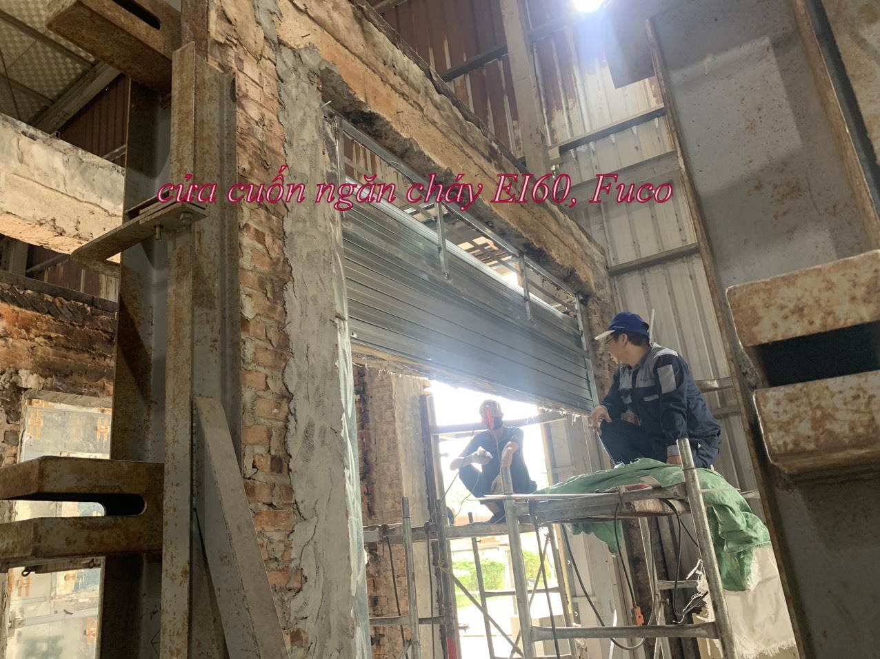 cửa cuốn ngăn  EI30, cửa cuốn ngăn cháy EI45, cửa cuốn ngăn cháy EI60, cửa cuốn ngăn cháy EI70