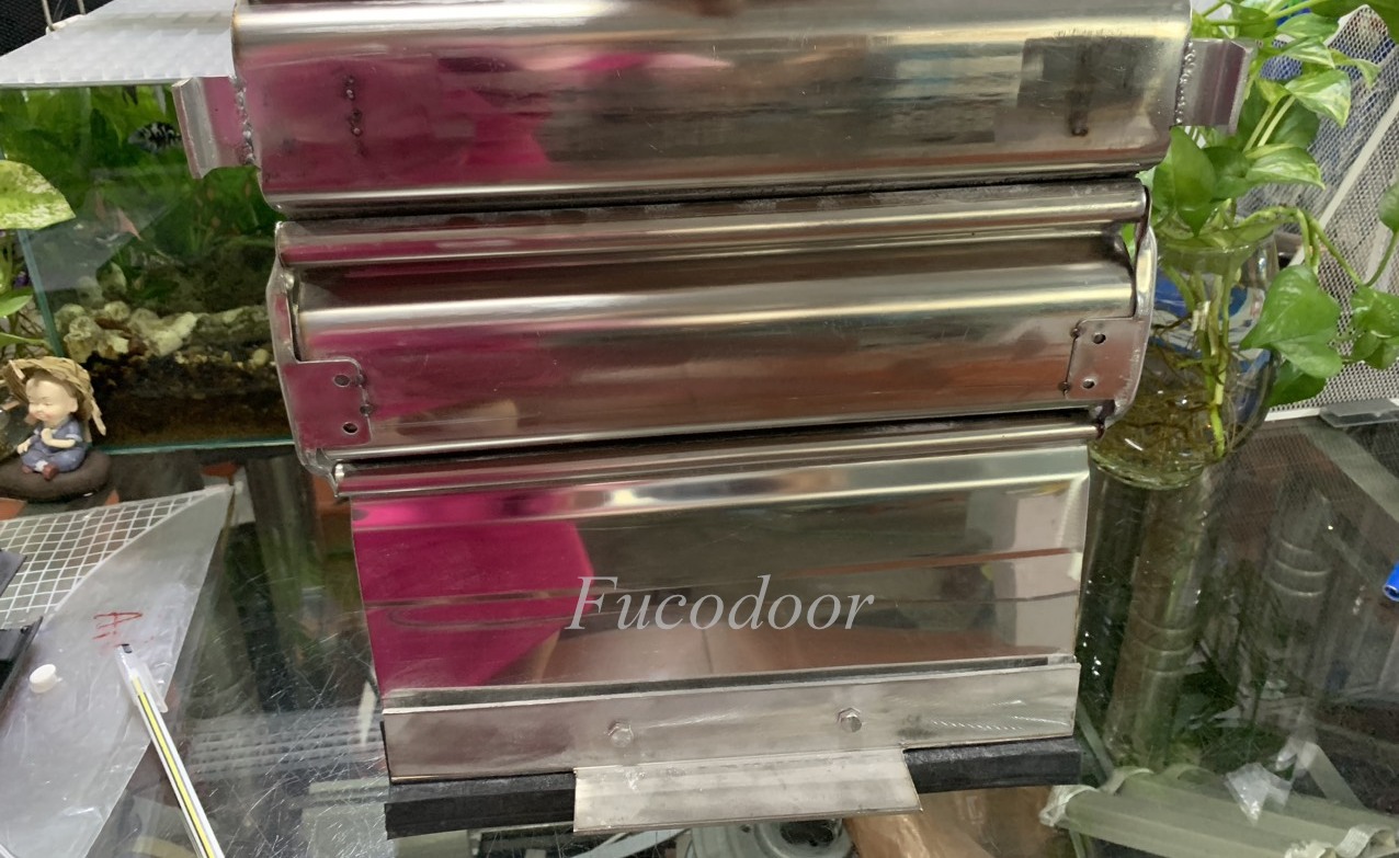 Cửa cuốn siêu trường INOX độ dầy 1.6ly