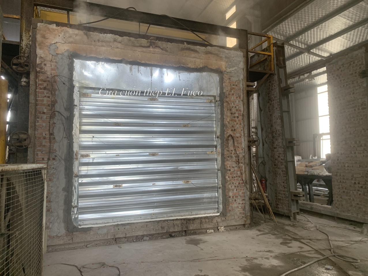 Cửa cuốn chống cháy E 60 phút