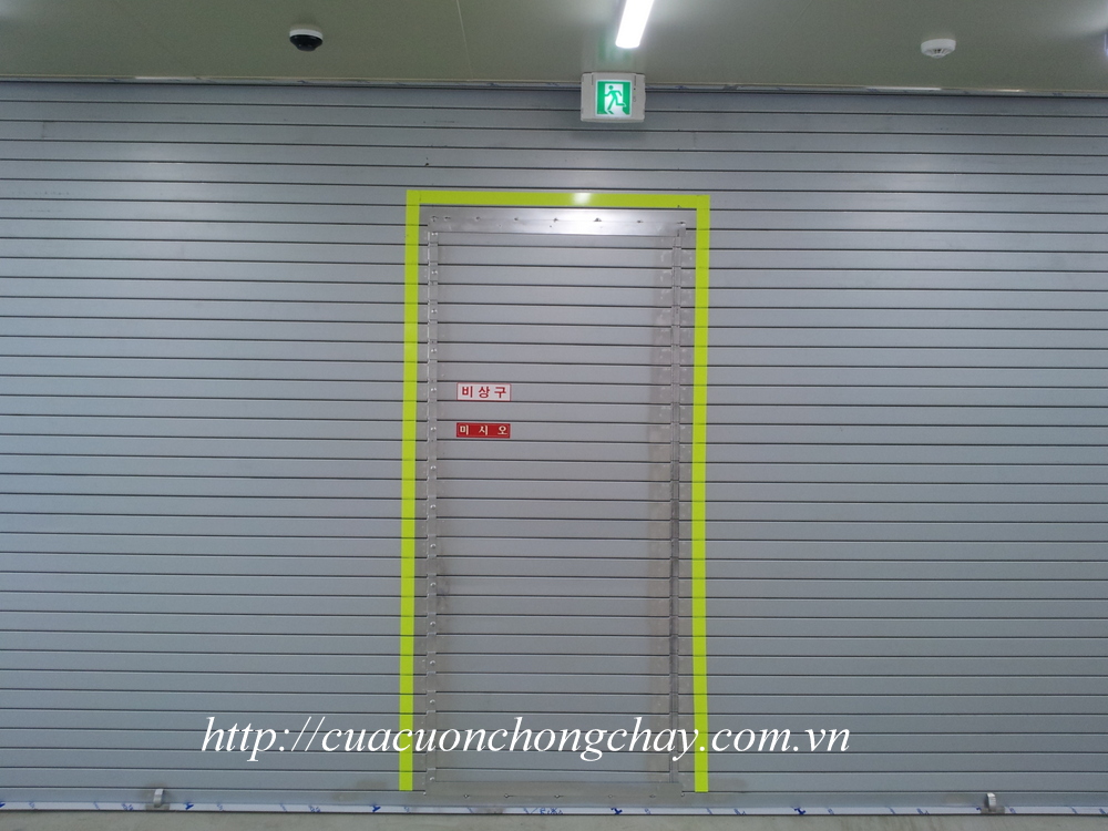 tiêu chuẩn cửa cuốn chống cháy
