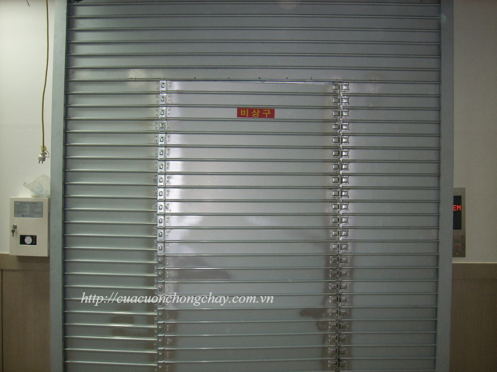 Cửa cuốn ngắn cháy shutter door