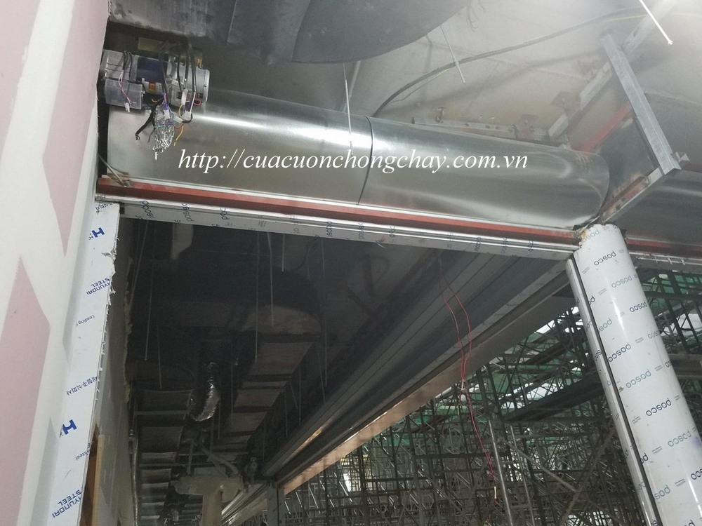 Rolling fire doors, factory fire prevention