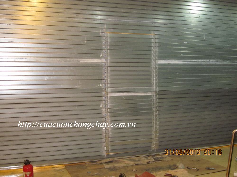 Cửa cuốn chống cháy, ngăn cháy nhà xưởng
