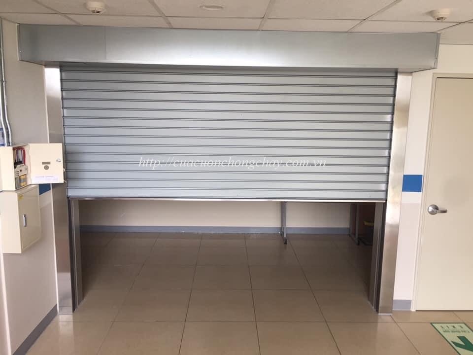 cửa cuốn chống cháy egi