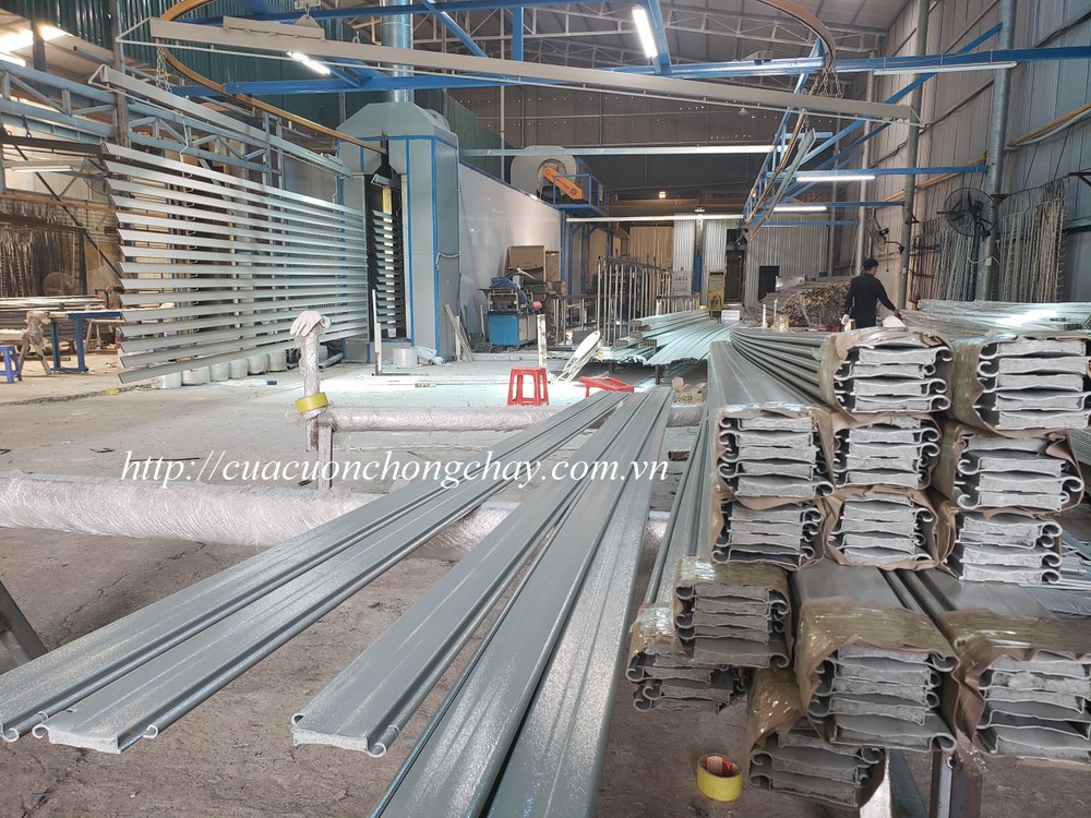 Cửa cuốn chống cháy thép FC90
