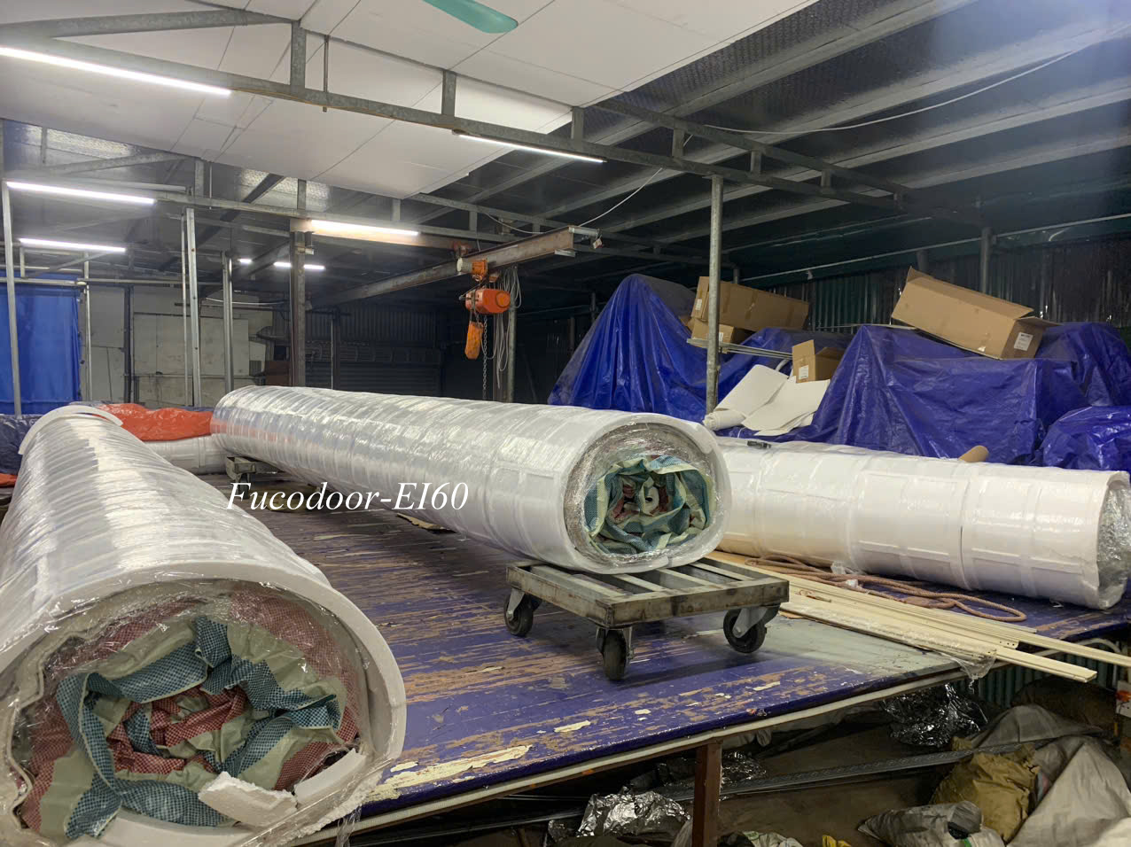 Cửa cuốn ngăn cháy EI, Cửa cuốn ngăn cháy E120, cửa cuốn ngăn cháy EI60, cửa cuốn ngăn cháy cách nhiệt EI70
