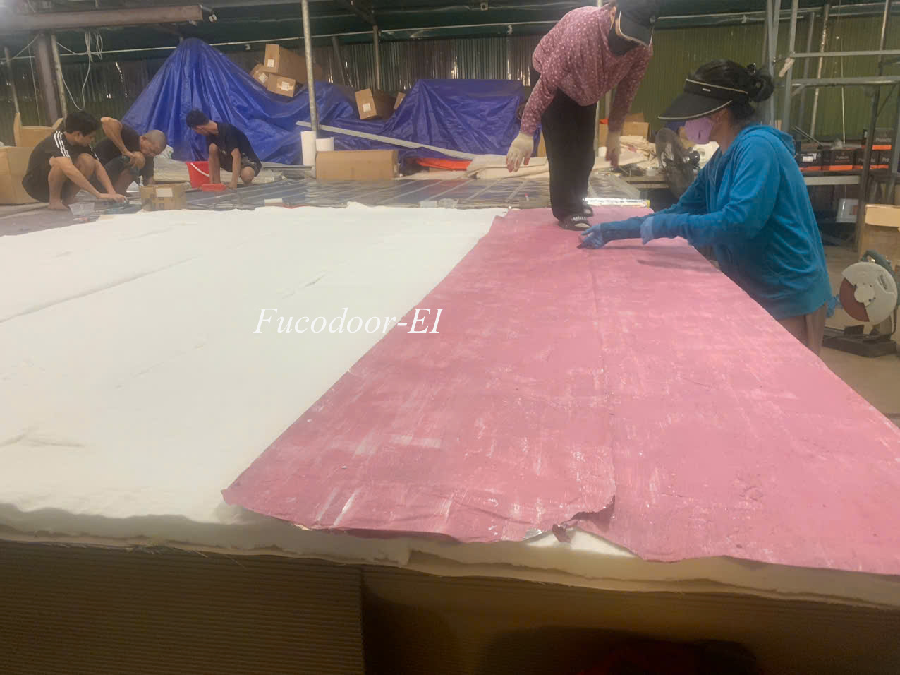 Cửa cuốn ngăn cháy cách nhiệt, chống cháy EI, EI 60 phút, EI70