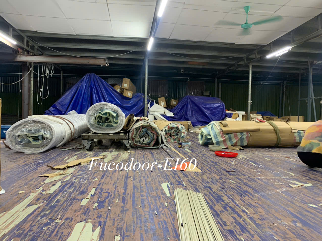 Cửa cuốn ngăn cháy, chống cháy EI 60 Phút, EI70, EI45, EI30, EI15