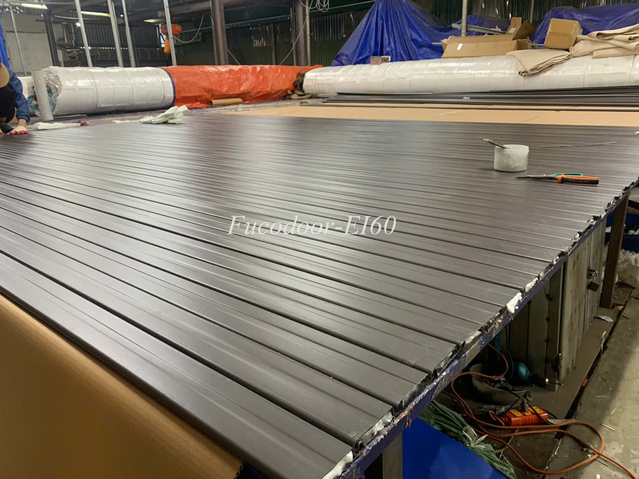 Cửa cuốn chống cháy, ngăn cháy, cách nhiệt EI 60 phút​​ 