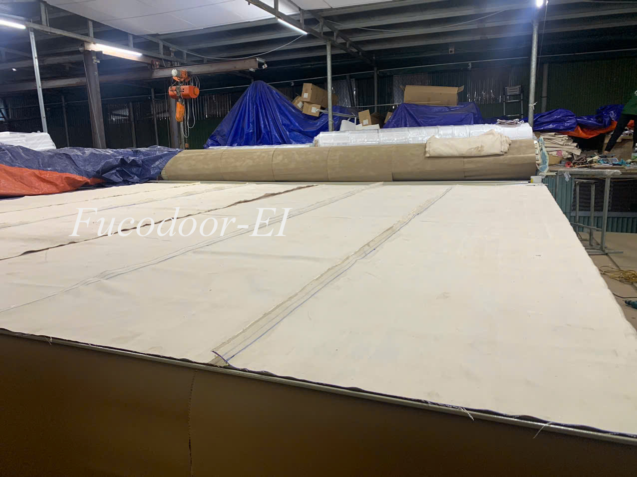 Cấu tạo cửa cuốn chống cháy E, cách nhiệt EI