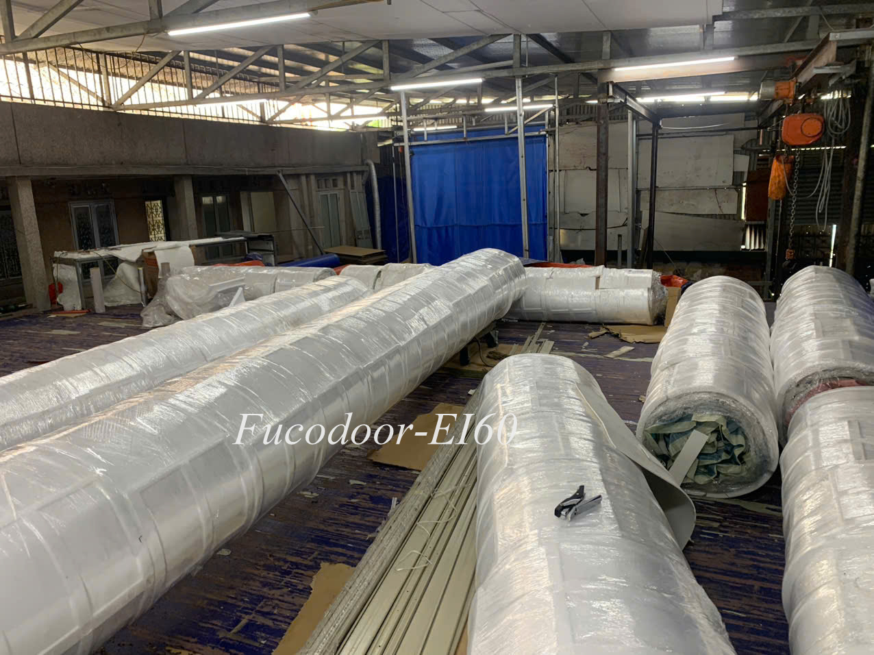 Tiêu chuẩn cửa cuốn chống cháy E, ngăn cháy cách nhiệt EI