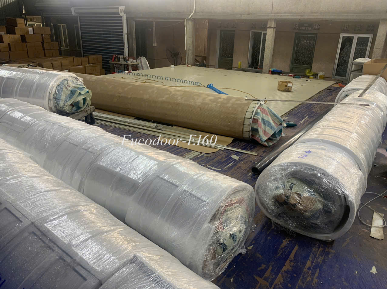 Tiêu chuẩn cửa cuốn ngăn cháy cách nhiệt EI