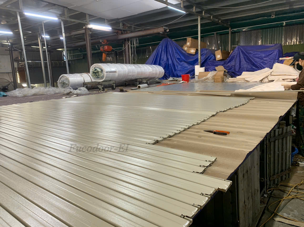 Cửa cuốn ngăn cháy EI, cửa cuốn Ei tại Hà Nội, cửa cuốn chống cháy tại Hà Nội, Cửa cuốn ngăn cháy E120