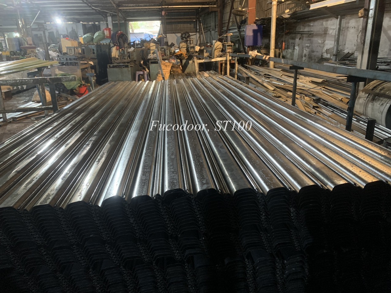 Cửa cuốn siêu trường nhà xưởng tại Nam Định