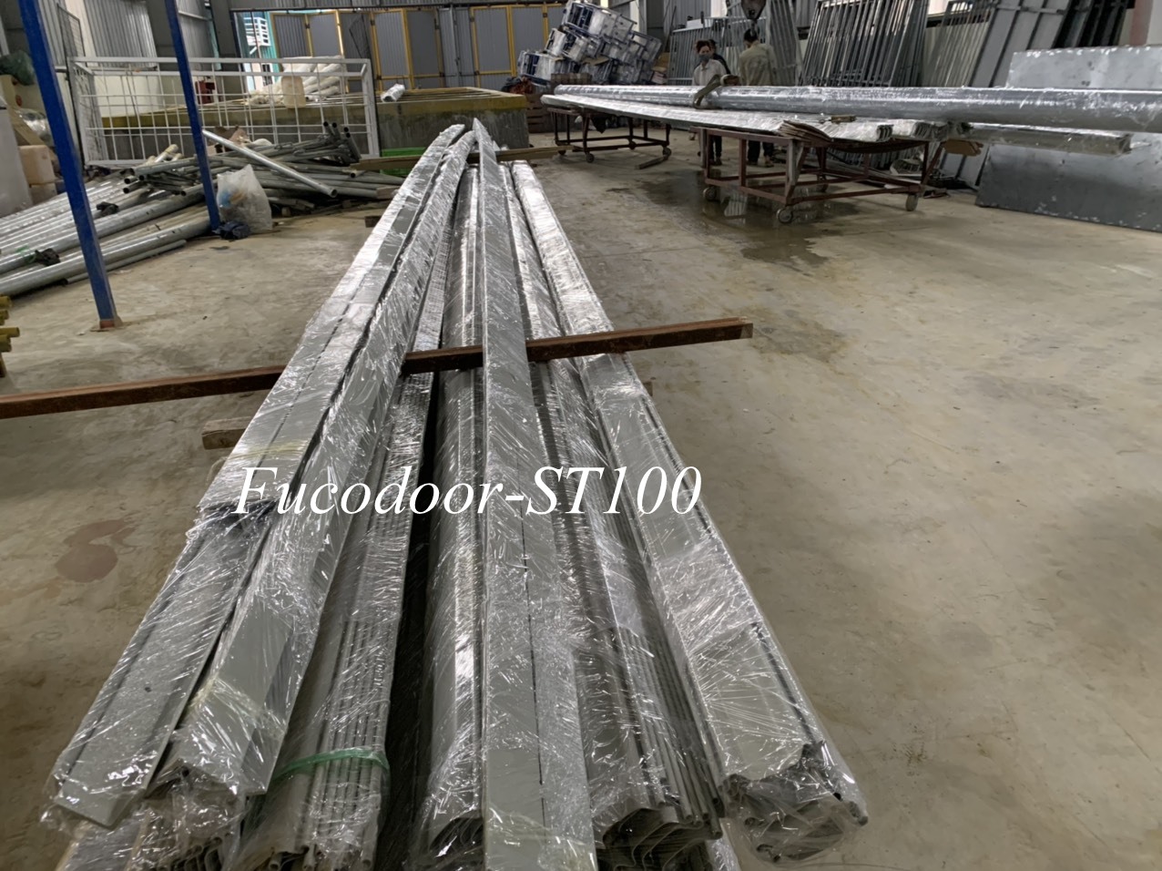 Cửa cuốn siêu trường nhà xưởng tại Ninh Bình